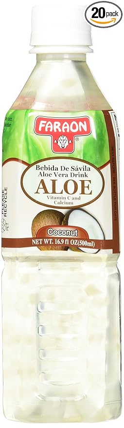 FARAON Aloe Vera Coconut 16.907 Ounce (Pack of 20)