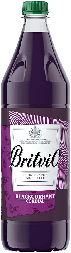 Britvic Blackcurrant Flavour Cordial Soft Drink 1 Litre
