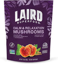Laird Superfood Organic Calm and Relax Mushroom Blend with Reishi Lemon Balm and Ashwagandha 3.17 oz. Bag Pack of 1