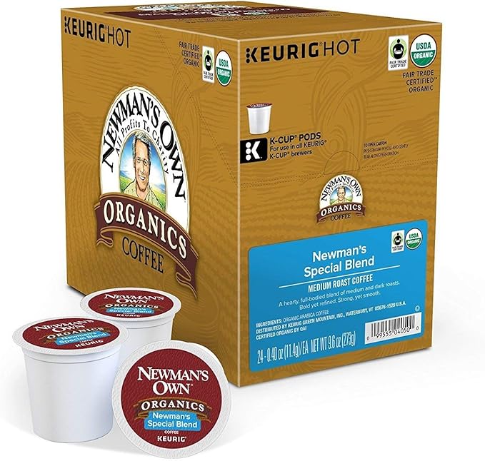 Newman's Own Organics Special Blend Keurig Single-Serve K-Cup Pods 100 Count