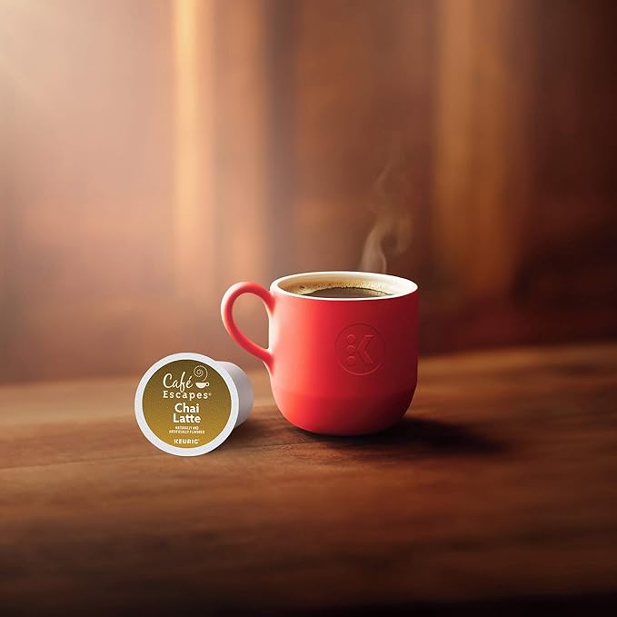 Cafe Escapes Chai Latte Keurig Single-Serve K-Cup Pods 96 Count