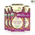 Adanim Bio Organic Thyme Eucalyptus Mullein Tea Thyme Leaves Caffeine Free Herbal Tea Thyme Leaf Tea Natural Kosher 80 Tea Bags