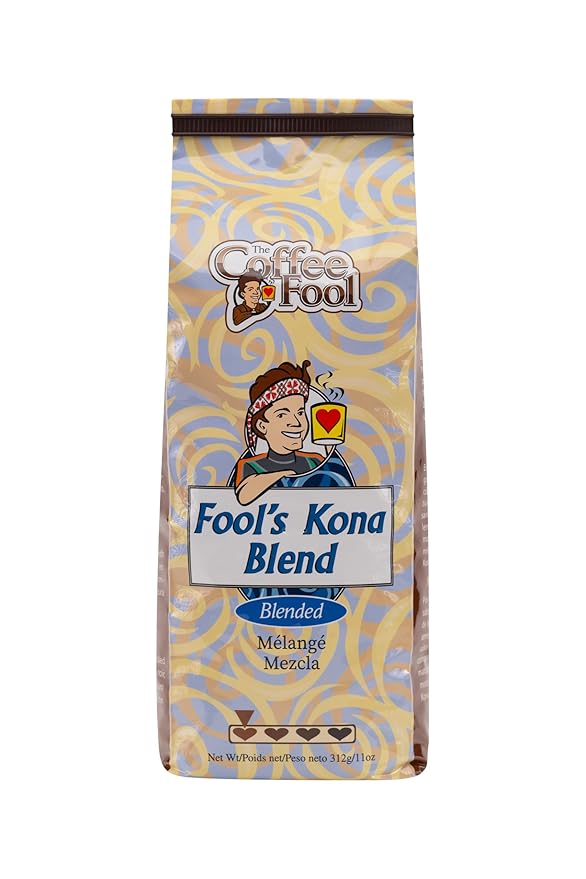 Coffee Fool's Kona Blend (Whole Bean)