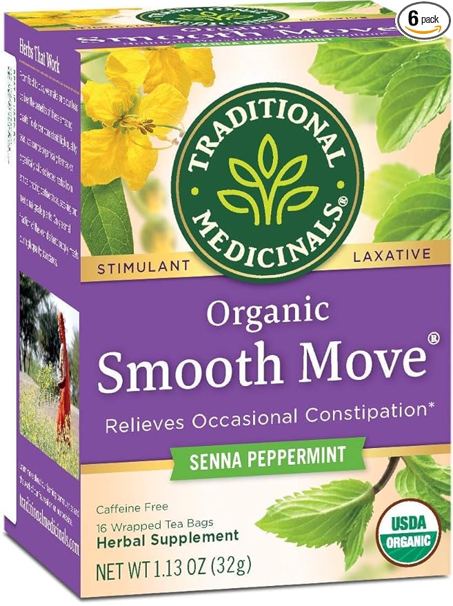 Traditional Medicinals Peppermint Smooth Move (6/16 BAG)