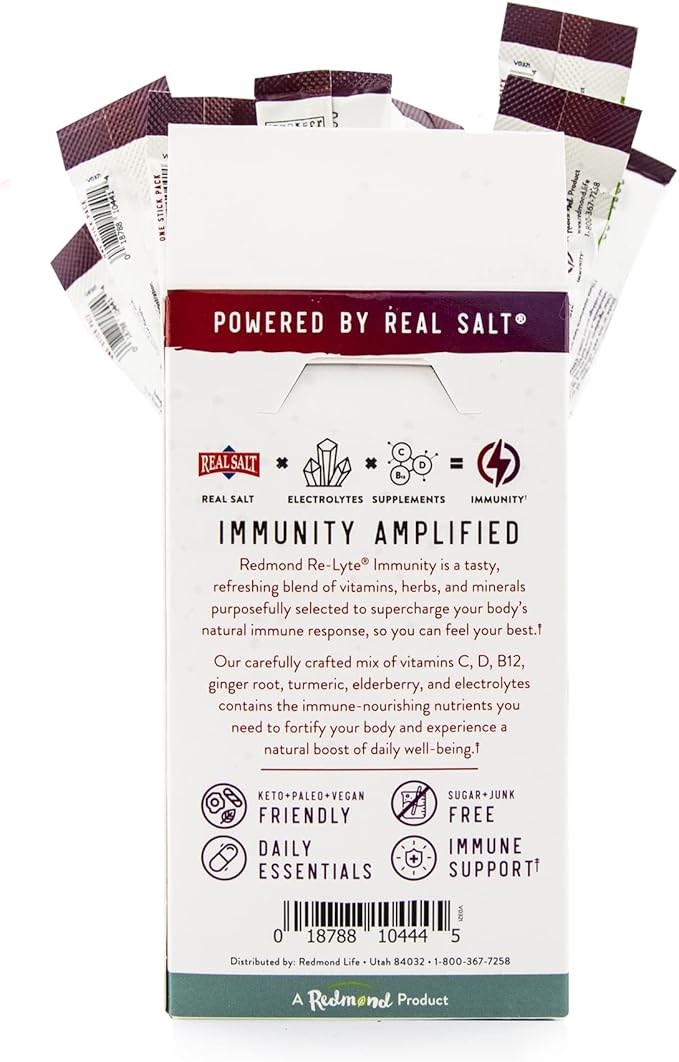 REDMOND Re-Lyte Immunity 15ct Box Bundle (1 Box BlackBerry 1 Box Pineapple Orange)