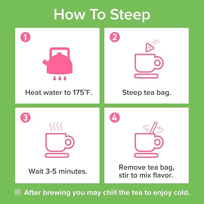 Onkatsu Farm Mulberry Leaf Premium Japanese Tea Bags Sweet Herbaceous Flavor Hot or Iced Caffeine Free 30 Total Tea Bags