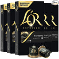 L'OR Espresso Capsules 50 Count Ristretto Single-Serve Aluminum Coffee Capsules Compatible with the L'OR BARISTA System &amp *Nespresso Original Machines 50 Count (Pack of 1)