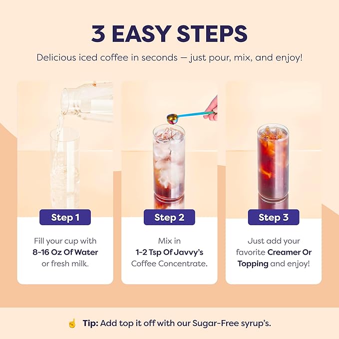 Coffee Concentrate - Limited Release Flavors - Cold Brew Coffee Perfect for Hot or Iced Instant Coffees Hot Drinks Cold Brew Concentrate 35 Servings - Brownie Batter