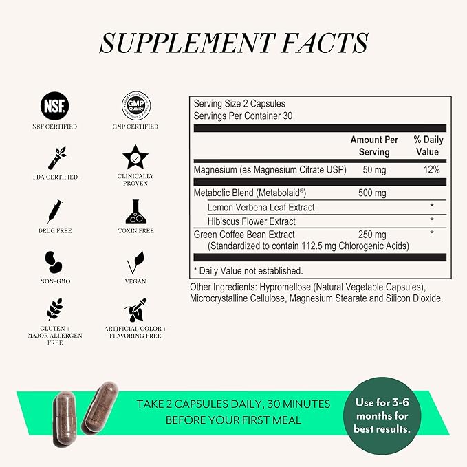Veracity Metabolism Ignite - Boosts GLP-1 to Reduce Appetite and Cravings for Clinically Proven Weight Loss - Natural GLP-1 &amp Metabolic Support Supplement - Burns Fat - Side Effect Free - 30 Servi