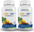 Natural Cure Labs Level Off Anti Spike Formula Glucose Supplement – Capsules for Metabolic Health Helps Moderate Glucose Spikes Vegan Non-GMO Gluten Free (240 Count (Pack of 2))