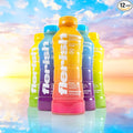 FLERISH Enhanced Hydration Drink | Watermelon-Based Functional Beverage with Electrolytes | Magnesium &amp L-Theanine | No Artificial Sweeteners | 35 Calories (Variety 12-Pack 16 fl oz)