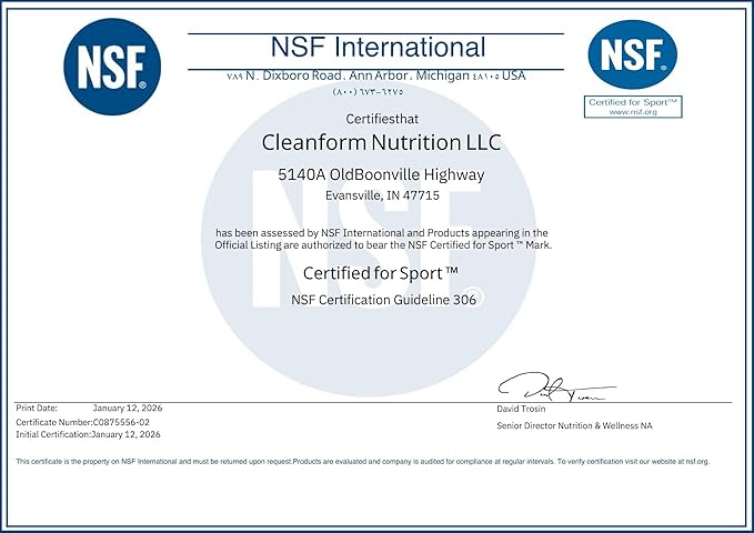 goBHB® Clean Energy Powder | NSF Sport Certified | Cellular Fuel with BHB Salts | Enhances Endurance Mental Clarity Hydration &amp Recovery | No Caffeine or Sugar | Neutral Flavor