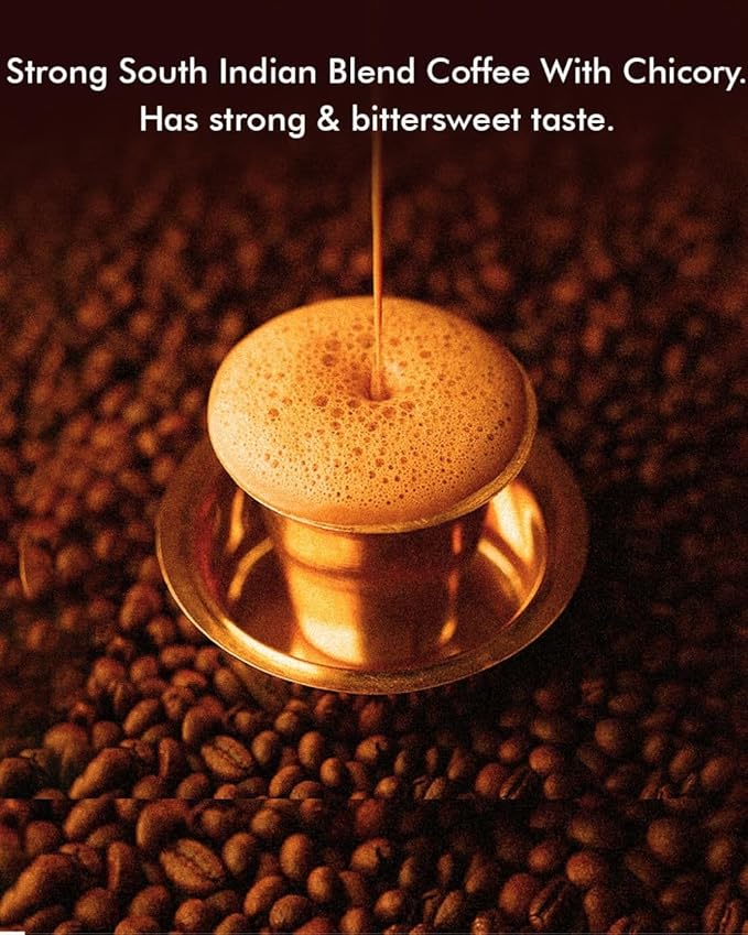 Cothas Traditional Royal Blend Instant Coffee Powder - Pack of 4 Each Bottle 190g = 760g [ Coffee : 100% ]
