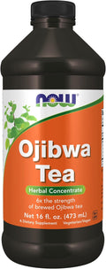 NOW Foods Supplements Ojibwa Tea Concentrate 6x the strength of brewed Ojibwa Tea Herbal Concentrate 16-Ounce