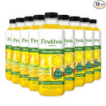 Frutiva Authentic Pineapple Drink Mix | Made in Mexico with Cane Sugar | Piña Aguas Frescas Concentrate Makes 2.6 Gallons Per Bottle | No High Fructose Corn Syrup | Perfect for Drinks Desserts &amp