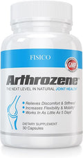 Joint Support Supplement - Promotes Mobility Flexibility and Comfort with Hyaluronic Acid Collagen Type II and Boswellia - 30 Capsules - Official Fisico Product
