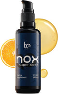 te USA Nox Super Sleep | Synergistic Sleep Aid for Calming Restlessness Supporting Melatonin Synthesis and Regulating Natural Circadian Rhythm Sleep-Wake Cycle | Melatonin Gaba L-Theanine Supplement