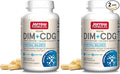 Jarrow Formulas - DIM + CDG Veggie Capsules - - DIM &amp CDG Supplement - for Hormone Balance - Non-GMO - Gluten Free30 Count (Pack of 2)