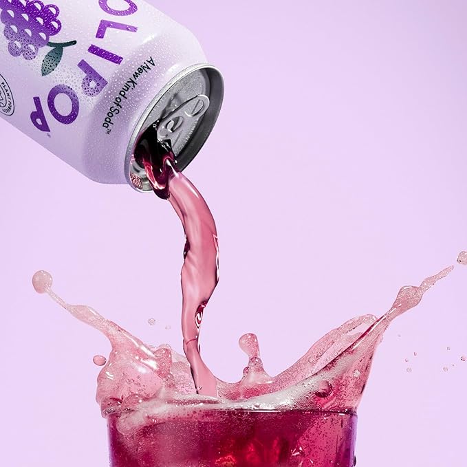 OLIPOP Prebiotic Soda Pop 3 Flavor Variety Pack Prebiotics Fiber and Botanicals Gluten GMO 12oz (12-Cans)