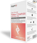 Organixx Clean Sourced Yerba Complex Yerba Mate Superblend Powder Drink Mix with Ashwagandha Natural Caffeine Pre &amp Probiotics &amp Fiber Dairy and Gluten Free Watermelon Mint 15 Travel Pa