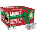 Maud's Holiday Blend Coffee Pods 40 ct Medium Roast Coffee in Single Serve Pods – 100% Arabica Coffee Compatible with Keurig K Cups Maker