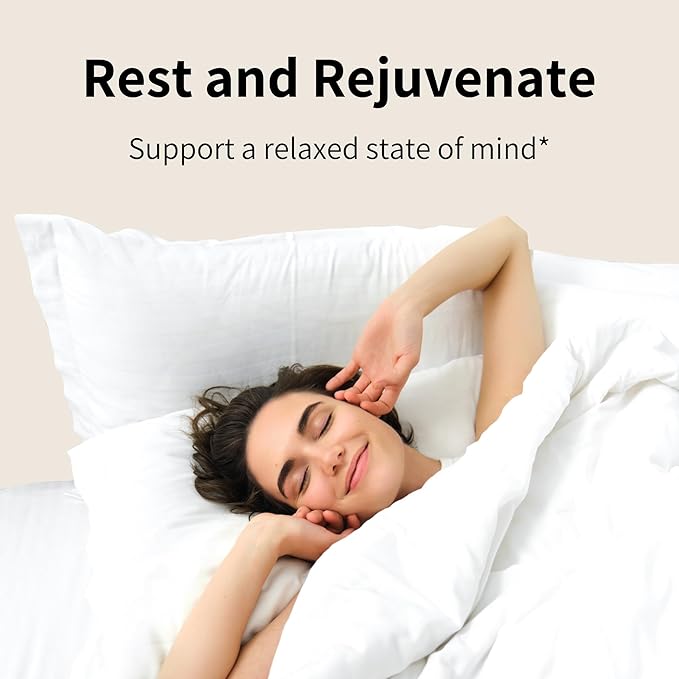 Nourished Natural Health Calm + Sleep – Relaxation &amp Melatonin-Free Sleep Supplement for Women Cortisol Support with Ashwagandha L-Theanine Magnesium &amp Valerian Root–Vegan &amp Non-GMO – 3