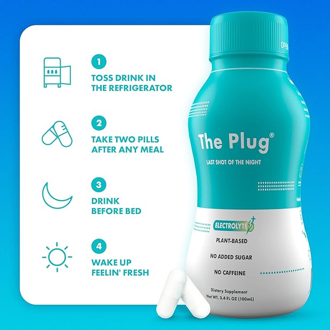 The Plug Liver Cleanse Detox &amp Repair Pills - Milk Thistle Liver Detox - Fatty Liver Support Supplement - 20 Herbal Liver Capsules Turmeric &amp Vitamin B for Healthy Digestive &amp Immune Syst