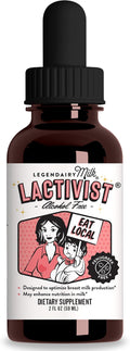 Legendairy Milk Lactivist Drops Breastfeeding Supplement to Increase Breast Milk Supply Organic Torbangun for Lactation Made in USA Alcohol Free 2 Fl Oz