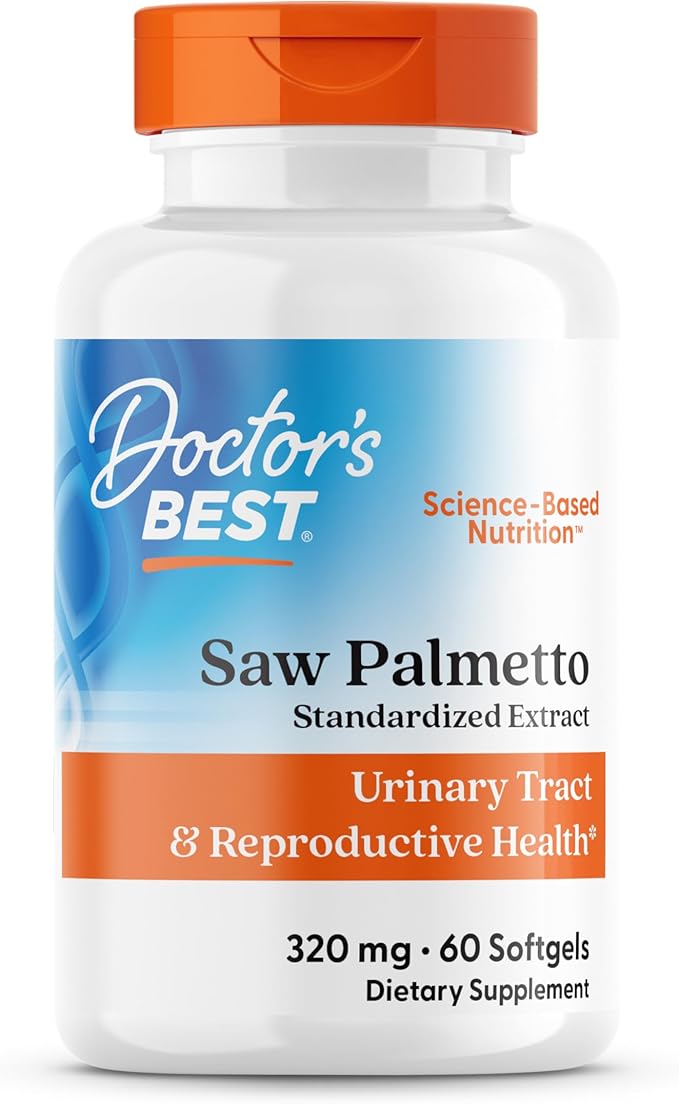 Doctor's Best Best Saw Palmetto Extract (320 mg) Softgel Capsules 60-Count