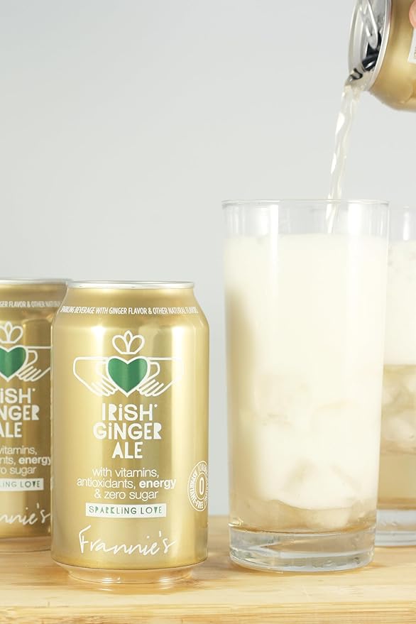 AmishTastes Frannie’s Sparkling Beverage Customizable Single-Flavor 8ct Box (Choose from 7 Flavors) 96 Oz.