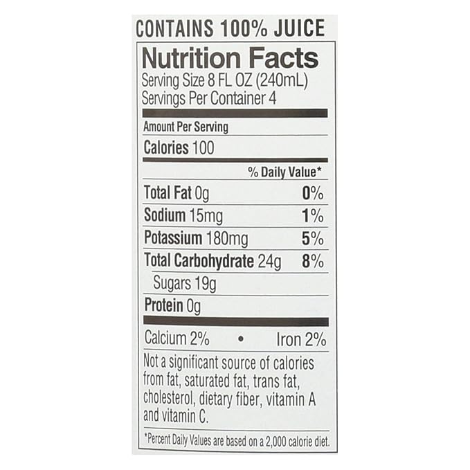 Just Blueberry Juice 32 Fl Oz (Pack of 6)