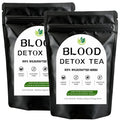 Jamaican Garden Blood Detox Tea 100% Wildcrafted Herbs with Guaco Burdock Root Oregano Cinnamon Moringa Hand Picked and Sun-Dried in the Blue Mountains of Jamalca Gentle For Daily Use (2pcs)