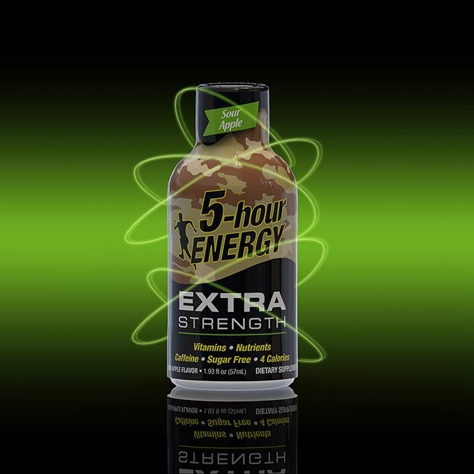 5-hour ENERGY Shot Extra Strength Sour Apple Flavor 1.93 oz. 24 pack