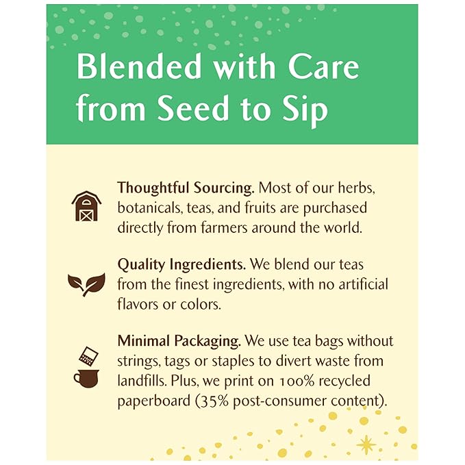 Celestial Seasonings Sleepytime Mint Herbal Tea - Caffeine Free Sleep Tea 20 Tea Bags Per Box (Pack of 6)