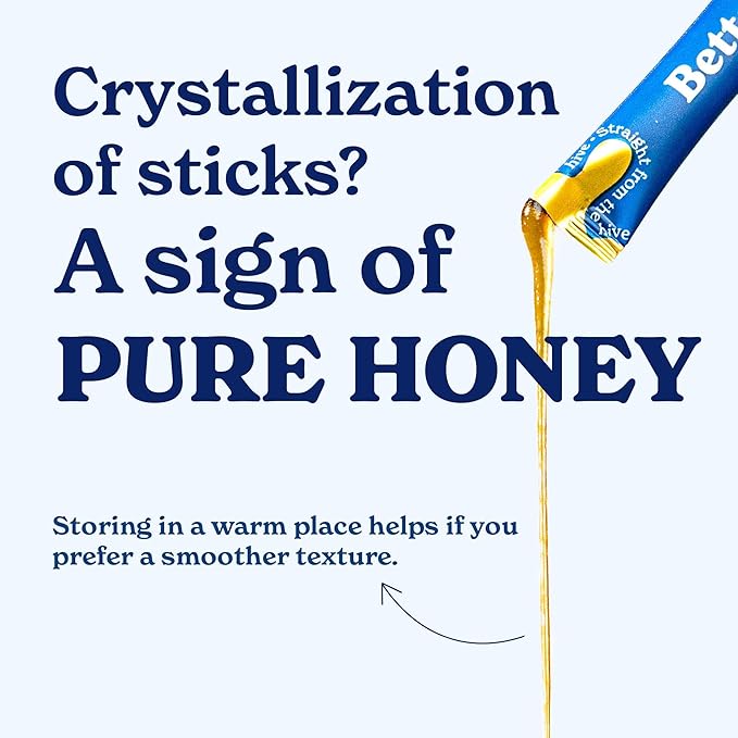Better Alt KSM 66 Ashwagandha Honey Sticks |Organic Multiflora Himalayan Honey | Helps Promote Relaxation Focus |1 Month Dietary Supplement