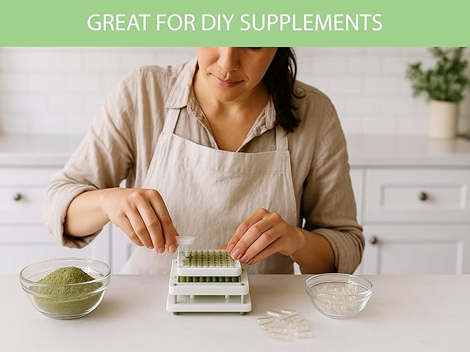 KOYAH - Certified Organic Empty Pullulan Capsules: Size 00 Vegan Gluten-Free Non-GMO Allergen Free – Ideal for DIY Supplements (500 Count)