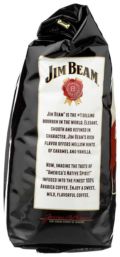 Jim Beam Cinnamon Stick Flavored Ground Coffee 2 bags (12 oz ea.)