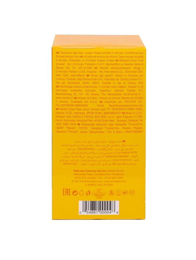 Ahmad Tea Mixed Citrus 20 Count (Pack of 6)