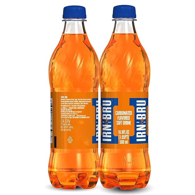 Irn-Bru Bottles 16.9 Fl Oz (Pack of 12)
