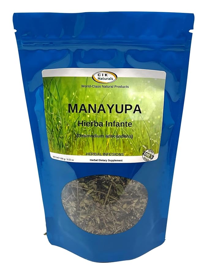 Manayupa Tea - Herbal Tea - Value Size (100g) Hierba Infante - 100% Natural