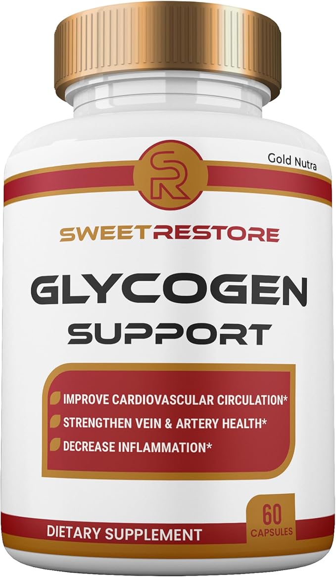 Sweet Restore Capsules All Natural Maximum Strength Sweet Restore Glyco Pills 2 Month Supply (2 Pack)
