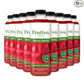 Frutiva Authentic Hibiscus Drink Mix | Aguas Frescas Concentrate Makes 2.6 Gallons Per Bottle | Made in Mexico with Cane Sugar | Sabores |No High Fructose Corn Syrup | Perfect for Drinks Desserts &am
