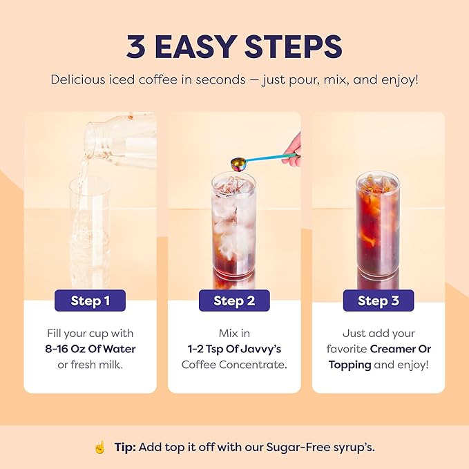 Coffee Concentrate - Limited Release Flavors - Cold Brew Coffee Perfect for Hot or Iced Instant Coffees Hot Drinks Cold Brew Concentrate 35 Servings - Caramel Brulee