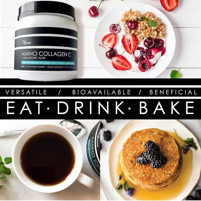 Marine Collagen + Hair Vitamins + Omega-3 Fish Oil - Beauty Nutrition Trifecta Bundle - Skin Nails Joints Aging Nutraceuticals