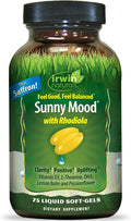 Irwin Naturals Sunny Mood - 75 Liquid Soft-Gels