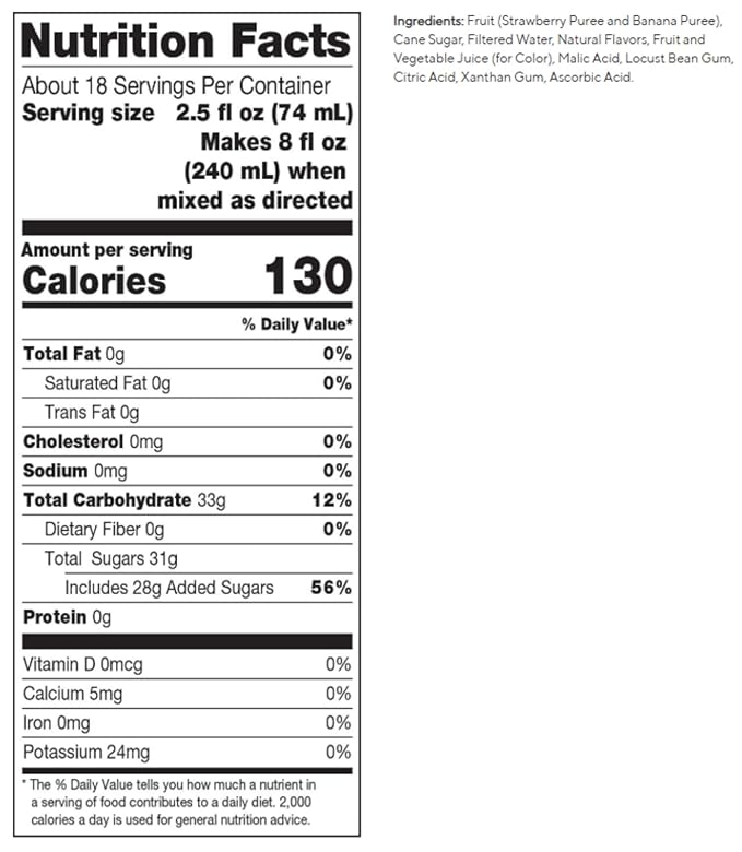 Dr. Smoothie Classic Strawberry Banana 46 fl. oz. (Pack of 2)