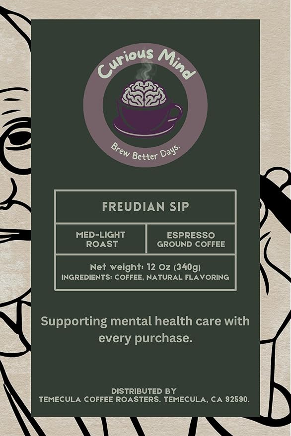 Curious Mind Coffee Espresso (12 oz Freudian Sip)