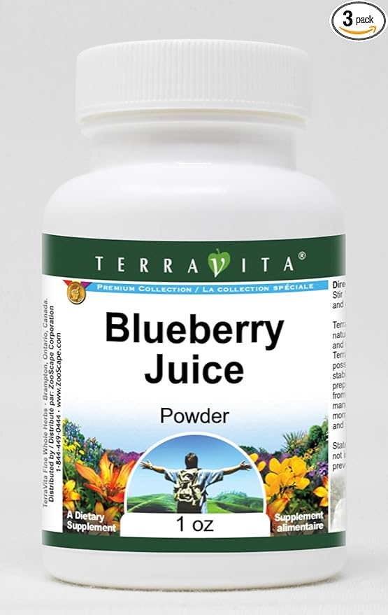 Blueberry Juice Powder (1 oz ZIN: 519294) - 3 Pack