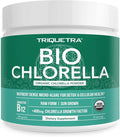 Organic Chlorella Powder – Raw &amp Sun-Grown – Nutrient-Dense Green Algae with CGF (Chlorella Growth Factor) Supports Overall Well-Being and Vitality – Vegan-Friendly – 75 Servings (225g)