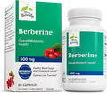Terry Naturally Berberine - Dietary Supplement with Berberine - Liver Health Supplement for Metabolism Support - Joint Health Support for Men &amp Women - 60 Capsules